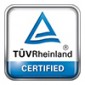 TÜV-Rheinland-certified