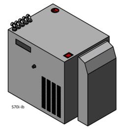 Cooling unit S70i, still and sparkling water.