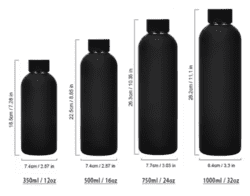 Termo vandflaske 500ml rustfrit stål