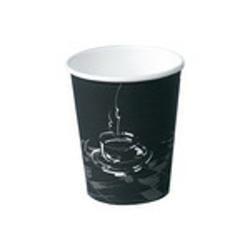 Kaffekopp kartong 25 cl. 8 oz 1000 st svart Inkl. ladda