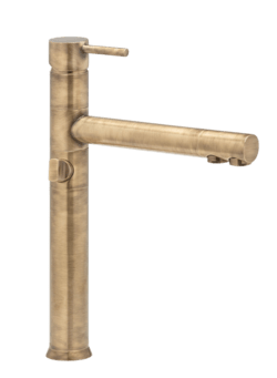 8180 armatur i børstede messing