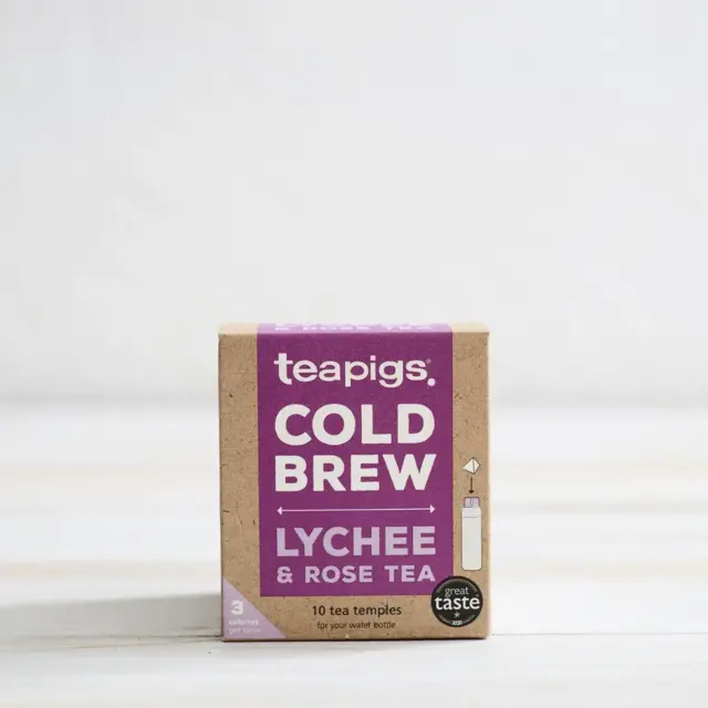 Lychee & rose cold brew - 10 pcs.