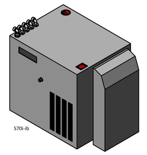 Cooling unit S70i, still and sparkling water.