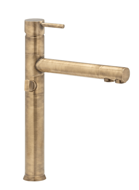 8180 armatur i børstede messing