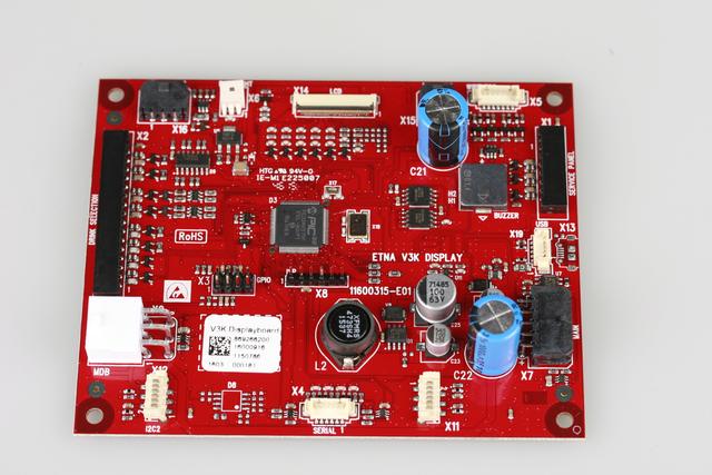 ETNA Print PCB V3K Display red power