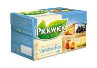 Variété de thé aux fruits Pickwick Blue (cassis, citron, orange, pêche)