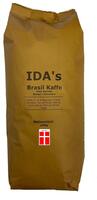 IDA`s Brasil Hele hele kaffebønner 1 Kg. (kasse = 6x1 kg)