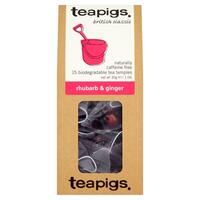 Teapigs Rhubarb & Ginger (temples) 15 stk.